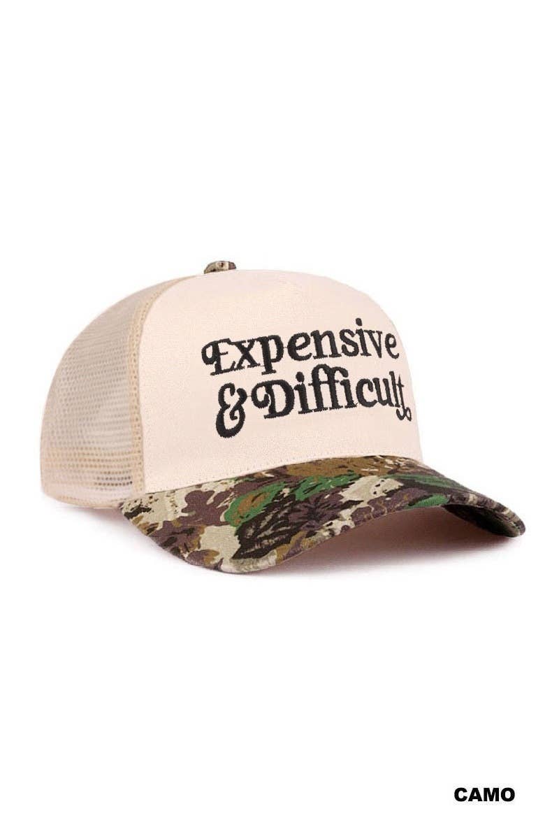 Expensive & Difficult Trucker Hat