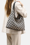 Checkered Tote Bag