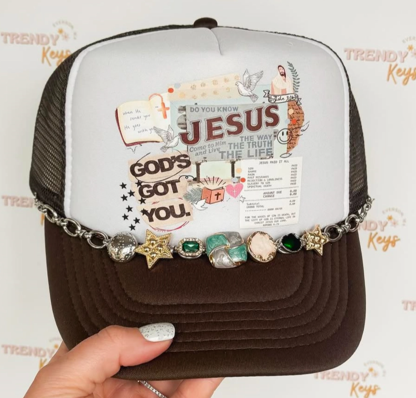 Preorder- "God's Got You" Graphic Trucker Hat
