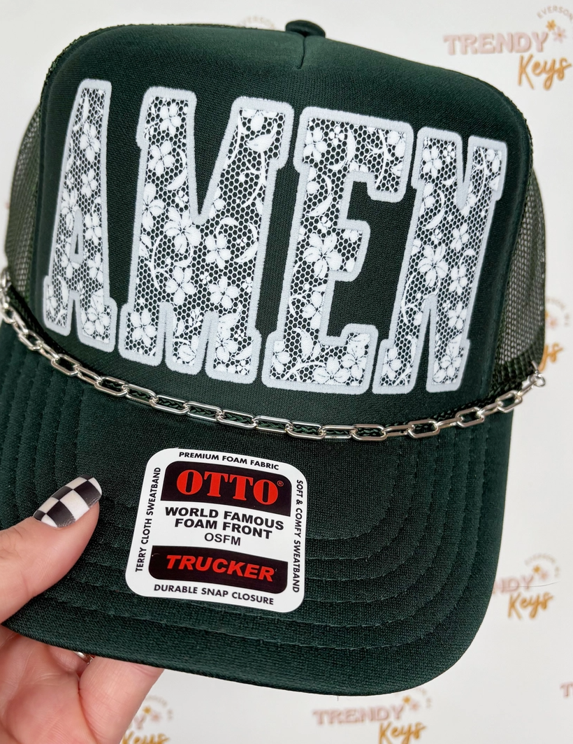 Preorder- Amen Trucker Hat