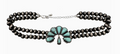 Preorder- Bohemian Western Flower Turquoise Choker Necklace