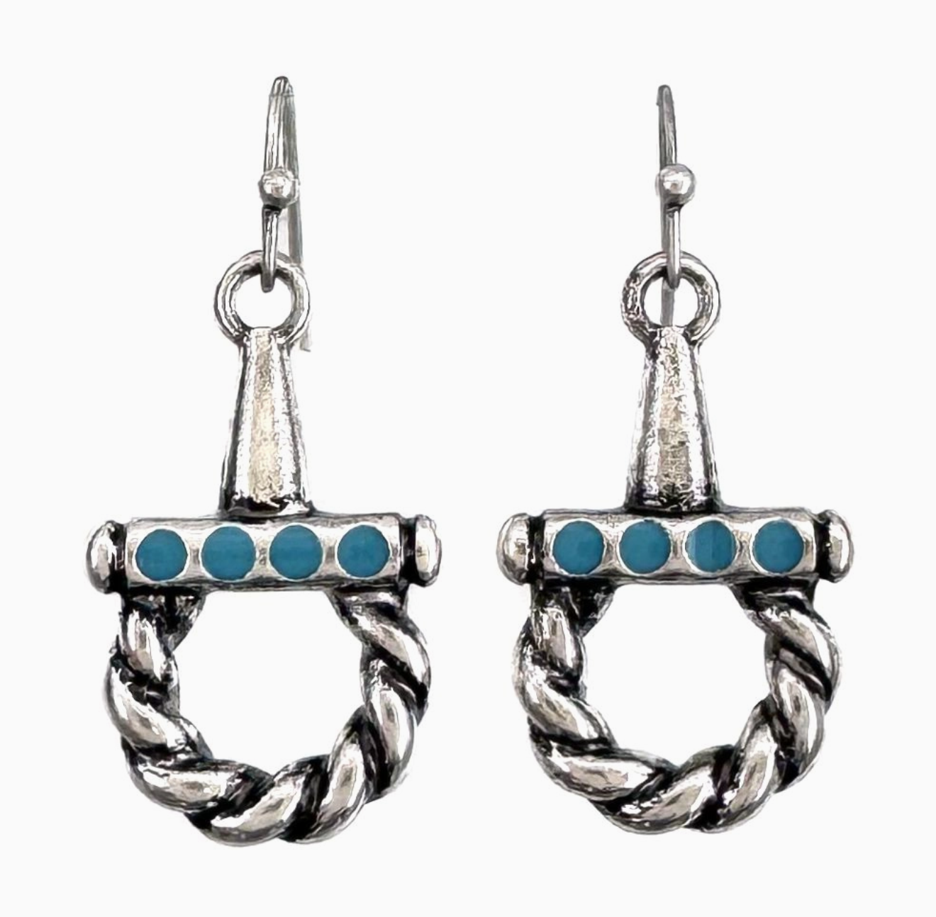 Preorder- Horsebit Horse Western Necklace Earrings Set