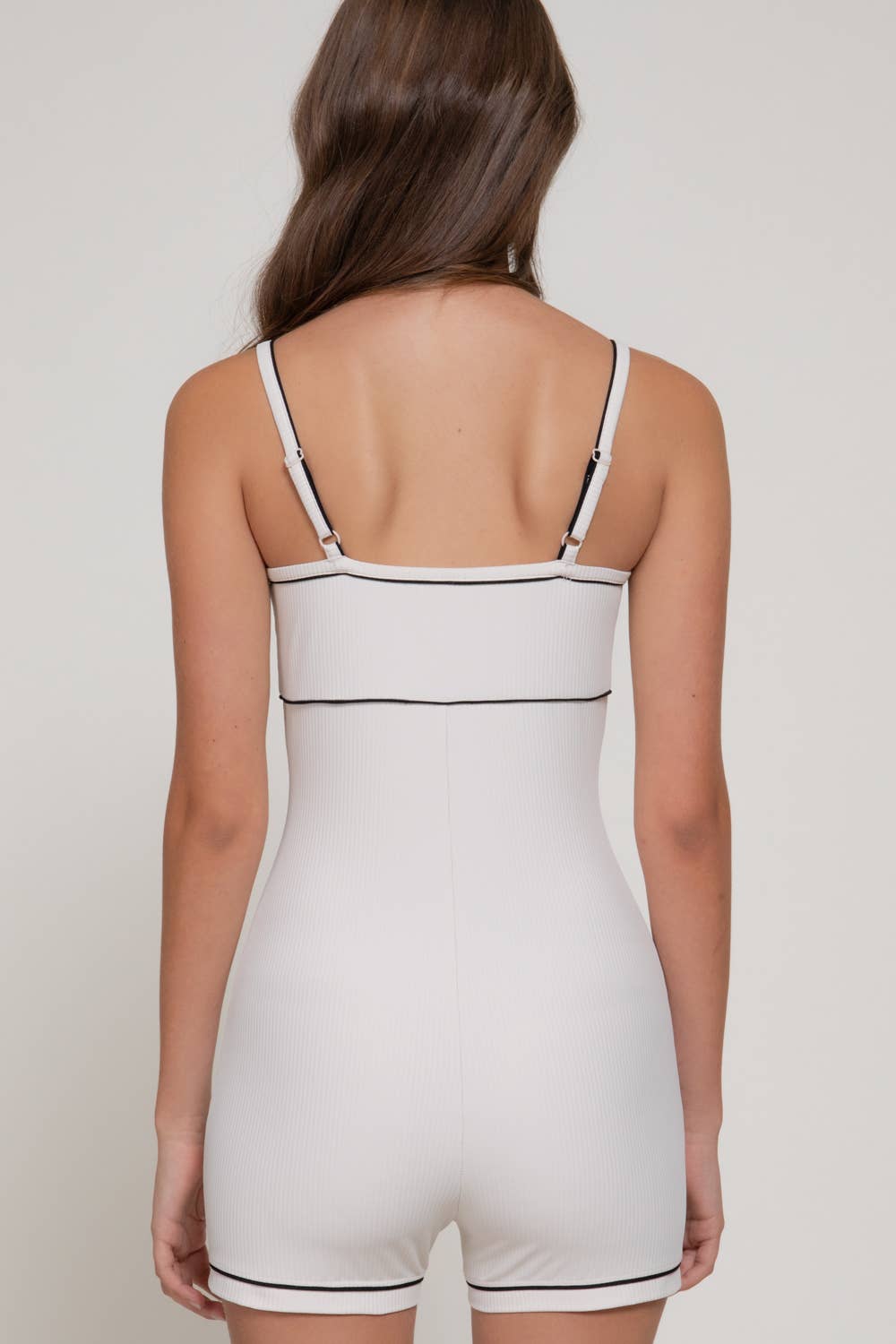 Workout Ribbed Cami Romper