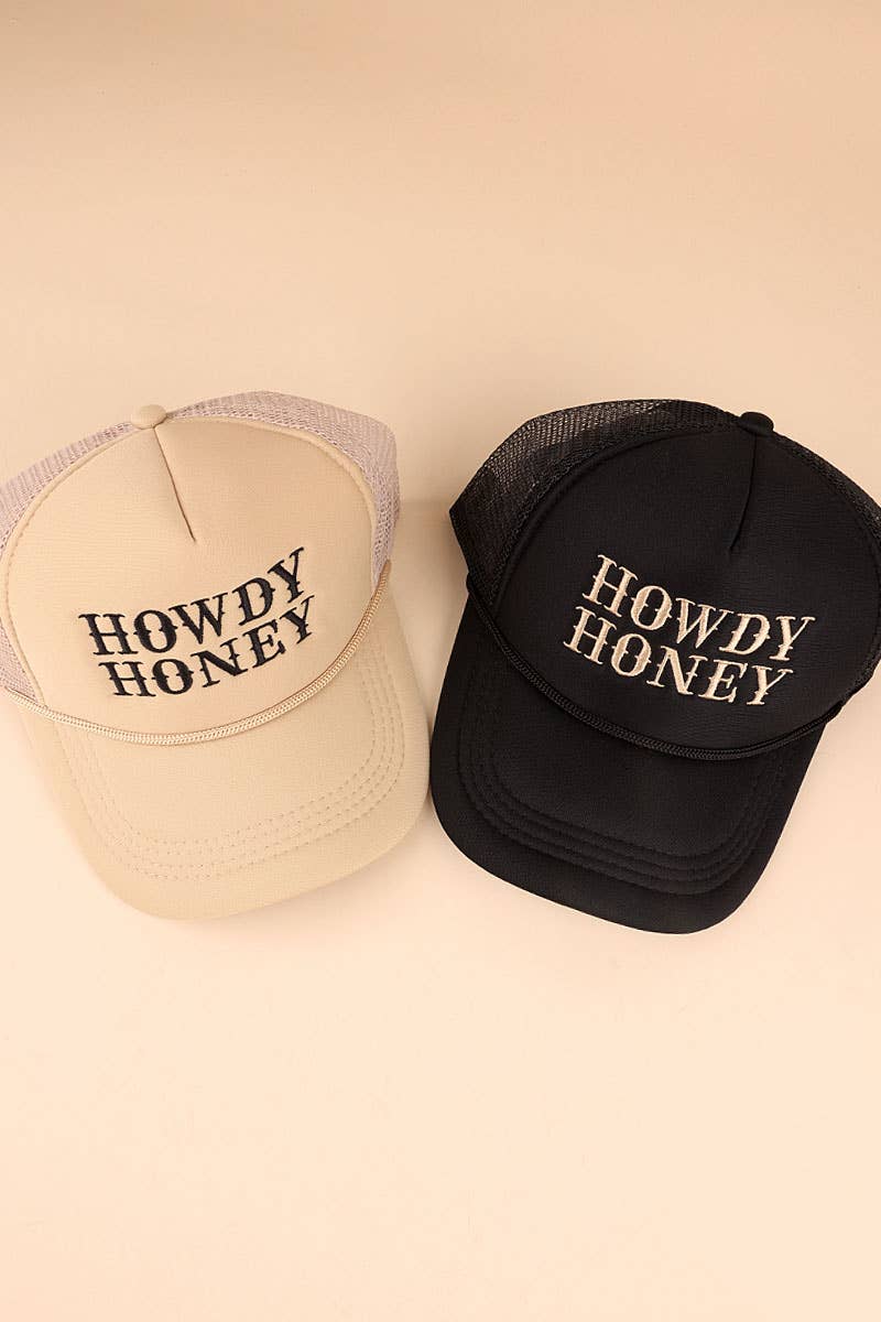 Howdy Honey Trucker Hat
